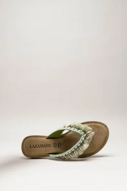 Lazamani - Lichtgroen Slipper