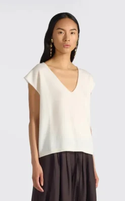 Liviana Conti - Ecru T-shirt/top