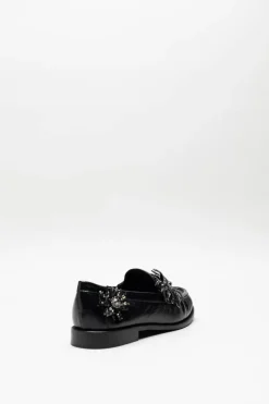 Lola Cruz - Zwart Mocassin