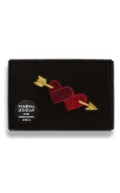 Macon&lesquoy - Rood Broches & pins