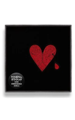 Macon&lesquoy - Rood Broches & pins