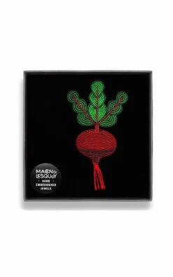 Macon&lesquoy - Rood Broches & pins
