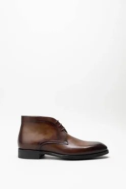 Magnanni - Bruin Veterschoen hoog