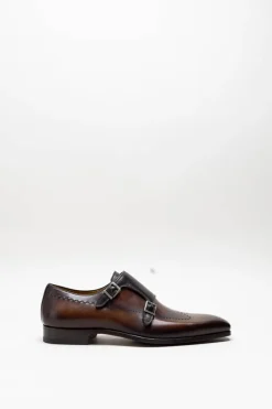 Magnanni - Donkerbruin Gespschoen
