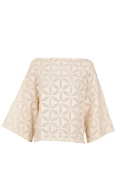 March 23 - Ecru Blouse