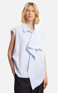Margaux Lonnberg - Lichtblauw Blouse