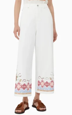 Max Mara Weekend - Wit Jeansbroek