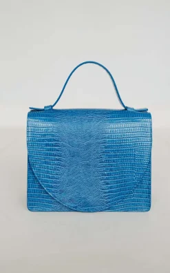 Mieke Dierckx - Blauw Handtas