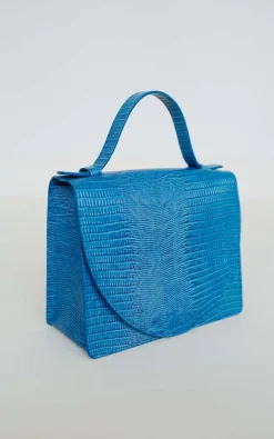 Mieke Dierckx - Blauw Handtas