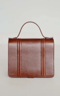 Mieke Dierckx - Bruin Handtas