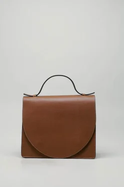 Mieke Dierckx - Cognac Handtas