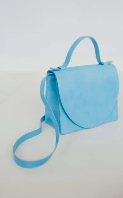 Mieke Dierckx - Lichtblauw Handtas