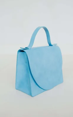 Mieke Dierckx - Lichtblauw Handtas