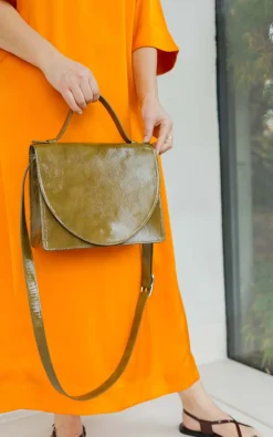 Mieke Dierckx - Olive Handtas