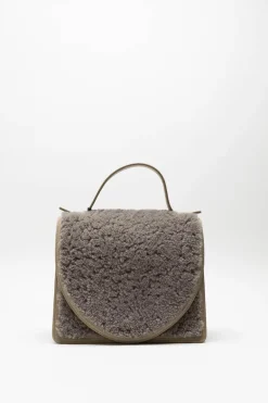 Mieke Dierckx - Taupe Handtas