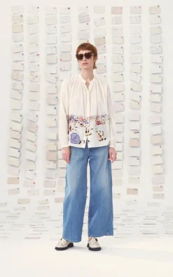 Mii - Ecru Blouse