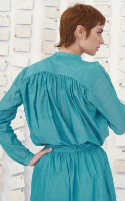 Mii - Turquoise Blouse