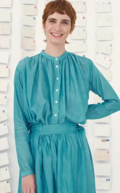 Mii - Turquoise Blouse