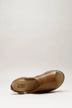 Miz Mooz - Bruin Sandaal plat
