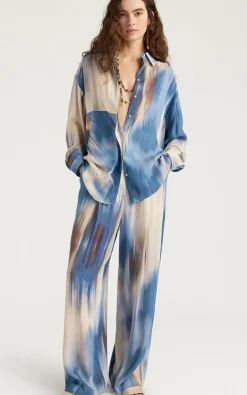 Momoni - Blauw Broek