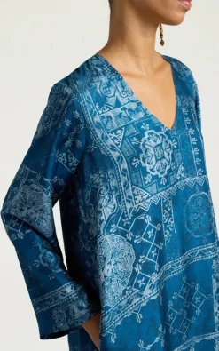 Momoni - Blauw Jurk