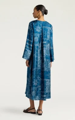 Momoni - Blauw Jurk