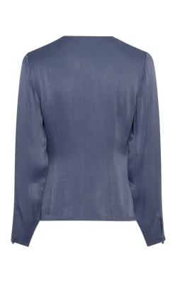 Msch - Blauw Blouse