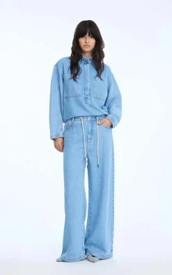 Munthe - Blauw Jeansbroek