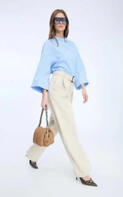 Munthe - Ecru Broek