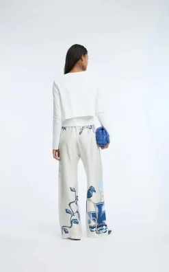Munthe - Ecru Broek