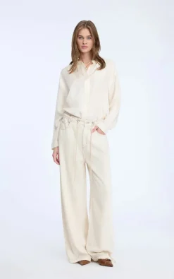 Munthe - Ecru Broek