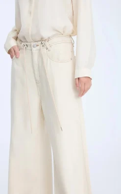 Munthe - Ecru Broek