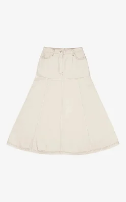 Munthe - Ecru Rok