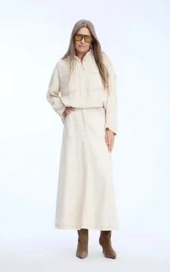 Munthe - Ecru Rok