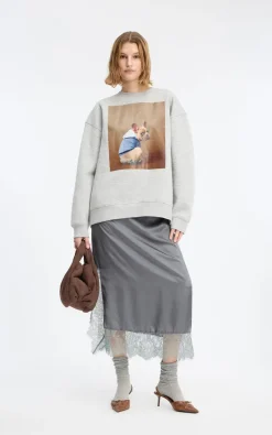 Munthe - Grijs Sweater