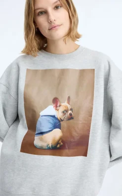 Munthe - Grijs Sweater