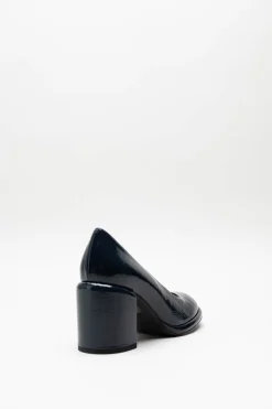 Natan - Donkerblauw Pump