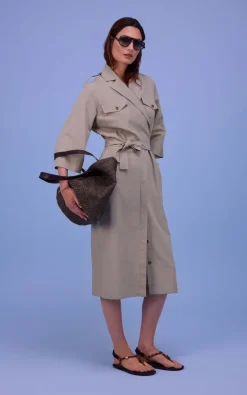 Nathalie Vleeschouwer - Beige Jurk