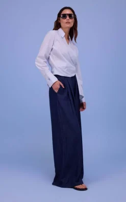Nathalie Vleeschouwer - Blauw Blouse