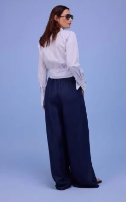 Nathalie Vleeschouwer - Blauw Blouse