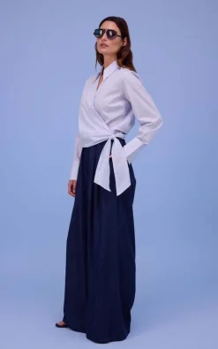 Nathalie Vleeschouwer - Blauw Blouse