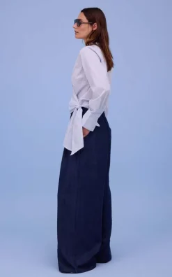 Nathalie Vleeschouwer - Blauw Blouse