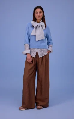 Nathalie Vleeschouwer - Blauw Blouse