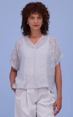 Nathalie Vleeschouwer - Blauw Blouse