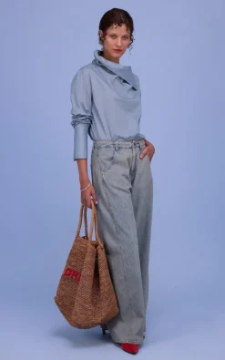Nathalie Vleeschouwer - Blauw Blouse