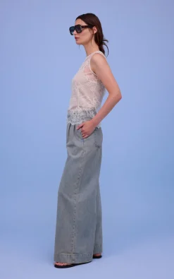 Nathalie Vleeschouwer - Blauw Jeansbroek