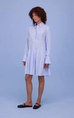 Nathalie Vleeschouwer - Blauw Jurk