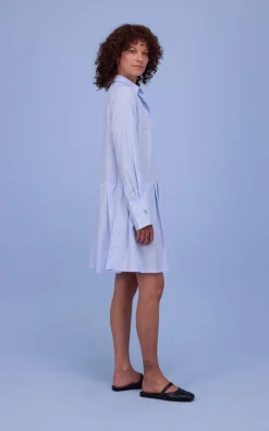 Nathalie Vleeschouwer - Blauw Jurk