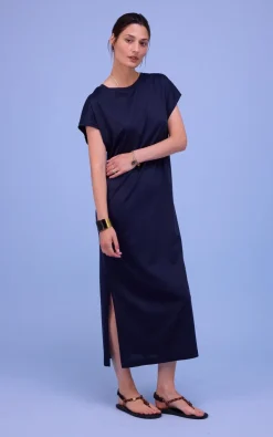 Nathalie Vleeschouwer - Blauw Jurk
