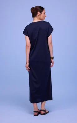 Nathalie Vleeschouwer - Blauw Jurk